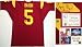 Reggie Bush Signed USC Trojans Red Custom Jersey Southern California Trojans NCAA