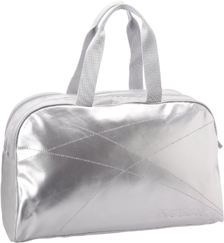 Reebok Duffle Silver 8001 Met-Sld - Sac multisport mixte adulte - Argent