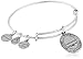 Alex and Ani Pineapple II Expandable Rafaelian Silver Bangle Bracelet