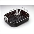 All-Clad LTD Roti Combo with rack and turkey forks