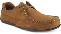 Mens Tan Leather Carbonic Hush Puppies, Lace Up Moccasin Style Shoes - Tan - UK 7-12