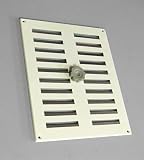Produkt-Bild: L&uuml;ftungsgitter LG 3025 SW Schiebegitter Alu Weiss 300 x 250 mm Abluftgitter Neu