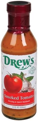 Drew's Dressing/Marinade, Smoked Tomato, 12 fl oz (Pack of 6)