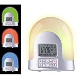 Produkt-Bild: Wake Up Light Color Lichtwecker Wecker mit Aufwachlicht, LED-Lichteffekten und Naturkl&auml;ngen