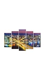 Wall Decor Fotocuadro 5 Piezas Pirámide Prettycity