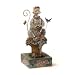 Jim Shore Heartwood Creek from Enesco Spring Cat with Flower Basket Figurine 7.5 IN