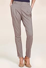 Limited Collection Spotted Straight Leg Trousers