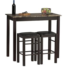 Linon Tavern Collection 3-Piece Table Set by Linon