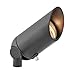 Hinkley Landscape Lighting Satin Black Cast Spot Light â€“ Spotlight Important Landscape Features and Increase Home Security, 50 Watt Maximum Spot Light, Satin Black Finish, 1536SK MR16