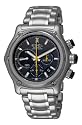 Ebel Herren 9137L72/5360 1911 BTR Black Chronograph Zifferblatt