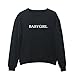 YITAN Women's O Neck Funny Sweatshirt