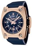 Men's Code R Automatic GMT Blue Dial Blue Rubber