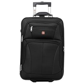 SwissGear 21" Lugano Upright Suitcase - Black