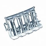 McGill Metal Products NO1 Nickel-plated steel money changer with penny, nickel, dime and quarter barrels