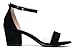 J. Adams Daisy Heeled Sandals - Ankle Strap Low Block, Open Toe Dress Pumps, Chunky Heels - Dressy Shoes for Women - Bridal, Wedding, Summer Sandals