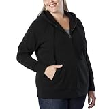 Women's Plus-Size Merona® Ebony Sheppard Fleece Hoodie 2