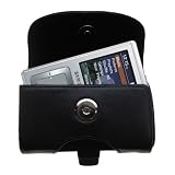 Horizontal Leather Case with Belt Clip/Loop for the Samsung YP-Z5