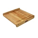 John Boos 23.75x17.25x1.25 Reversible Maple Countertop Board with Gravy Groove