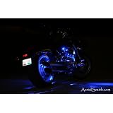 28-LEDMotorcycleAccentLightKit-Engine&RearWheel-Color:ORANGE