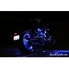 24-LED Motorcycle Front & Rear Wheels Accent Light Kit COLOR: WHITE