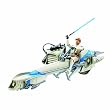 Star Wars Deluxe Figure with Vehicle - Barc Speeder Bike with Obi Wan Kenobi