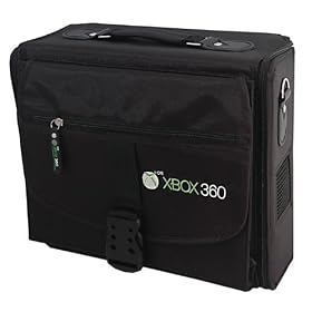 Console System Carrying Case Bag For Microsoft XBOX 360
