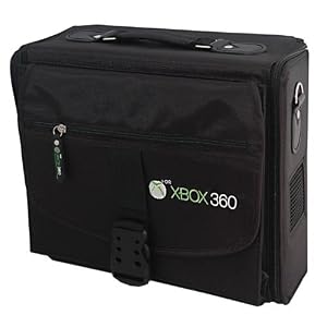 Console System Carrying Case Bag For Microsoft XBOX 360 