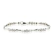 10K White Gold 1/2 ct. Diamond Tennis Bracelet
