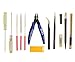 binifiMux 12pcs Gundam Model Tools Kit Hobby Building Tools Set for Gundam Car Model Fixing, Building, Repairing