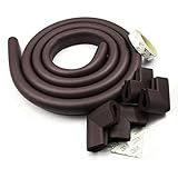 JNTworld【ガードクッション2ｍ＋コーナーパット４個付き】赤ちゃん/ベビー/お子様やご年配の方　ケガ防止! 360度全面保護 自由DIY コーナーガード付き 【10色選択】テーブル/ベビーベッド