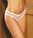 Adorable Crotchless sheer chiffon Panty. (EM-4010) Adorable Crotchless Sheer chiffon Panty . Colors: Black, Pink, Red, White, Royal, Purple. Sizes: One Size.