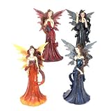 Midnight Fairy Standing in Long Dress, 4 Assorted, sold separately