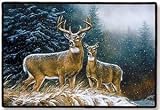In The Storm (Deer) Doormat