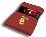 NCAA USC Trojans 30-Inch-by-54-Inch Applique Bath Towel