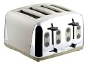 Prestige Deco Toaster, Almond, 4 Slice