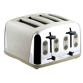 Prestige 50634 Deco Toaster Almond 4 Slice