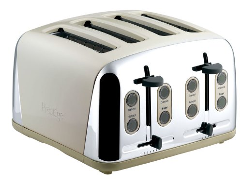 Prestige 50634 Deco Toaster Almond 4 Slice