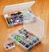 Kitchen & Housewares : Clear Plastic Cases with Dividers- Large