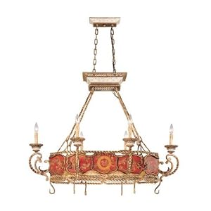 Savoy House Venice 6 Light Pot Rack