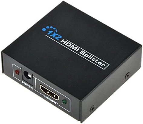 GD2016 Full HD 1x2 Port HDMI Splitter Amplifier Repeater 3D 1080p Female