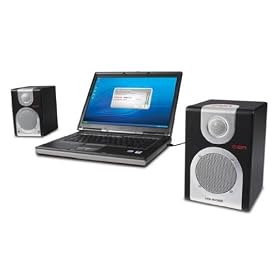 Ion USB Desktop Speakers with Line Input and Sound Recorder
