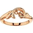 14K Rose Gold Mother's Ring - 2 Gemstone -- YOU CHOOSE THE COLORS!
