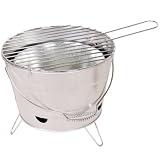 Eimergrill Grilleimer Grill Grillfaß Studentengrill Campinggrill Holz Kohlegrill