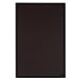 Quartet Bulletin Board, Fabric, 3' x 2', Frameless, High-Density Fiberboard, Oval Office, Black (7683BK)