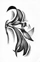 HUMMINGBIRD poster print. Paul Landacre, wood engraving from the book FLOWERING EARTH, 1939. (Print measures 11x17 inches).