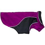 RC Pet Products Trilogy Jacket 3 in 1 Dog Coat, Size 12, Purple
