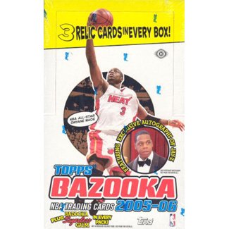 2005 06 Topps Bazooka Basketball Unopened Hobby Box