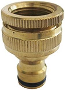 (4 Pieces)copper Fittings Fast Connector Panel Leading Washing Connector Machine Gun Nipple Repair Connector (Washer faucet connector)