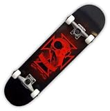 Birdhouse Hawk Skull Red Complete Skateboard (7.62)