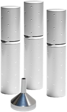 Nemat Silver With Dots Atomizer 5ml (3) Funnel (1)